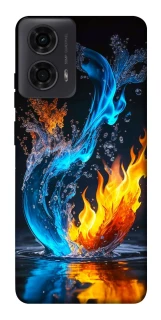 Чехол на Motorola Moto G24 Water And Fire фото 1 из 1