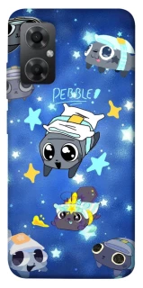 Чехол на Xiaomi Redmi Note 11R Pebble kitten stars фото 1 из 1