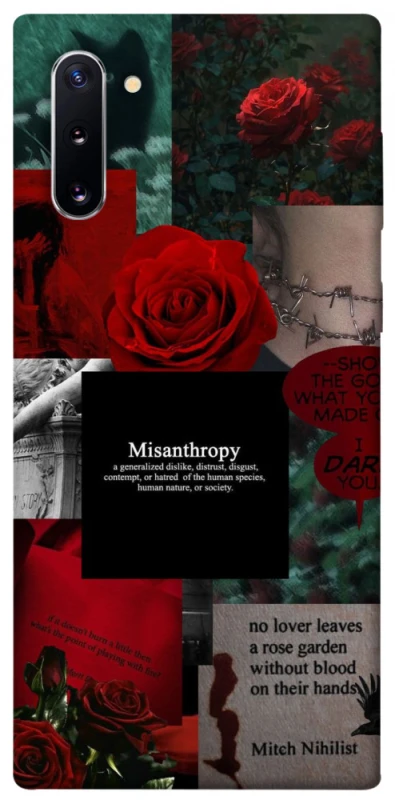 Чехол на Samsung Galaxy Note 10 Misanthropy фото 1 из 1