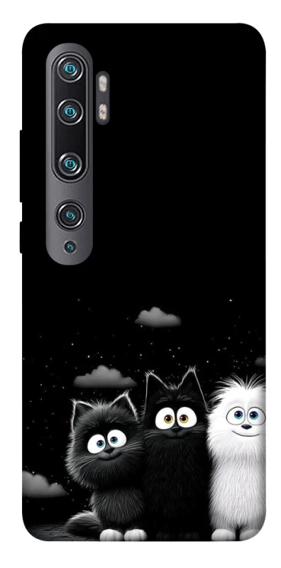 Чехол на Xiaomi Mi Note 10 / Note 10 Pro / Mi CC9 Pro Three Cats фото 1 из 1