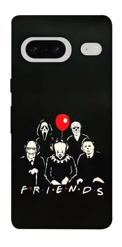Чехол на Google Pixel 7 Horror Friends фото 1 из 1