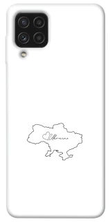 Чохол на Samsung Galaxy A22 4G Ukraine map фото 1 з 1