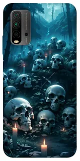 Чехол на Xiaomi Redmi 9T Skulls v3 фото 1 из 1