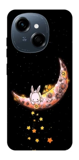 Чехол на TECNO Spark Go 1 Moon rabbit фото 1 из 1