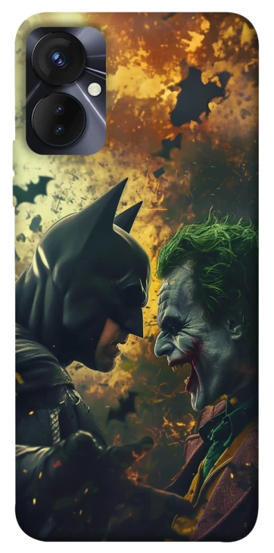 Чохол на TECNO Spark 9 Pro Batman and the Joker фото 1 з 1
