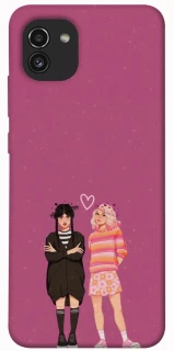 Чохол на Samsung Galaxy A03 Raven & Rainbow Wednesday фото 1 з 1