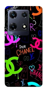 Чехол на Infinix Note 30 Pro Fashion collage ver.5 фото 1 из 1