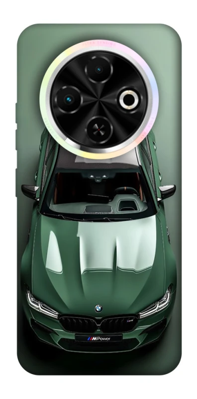 Чехол на TECNO Spark 30C BMW green фото 1 из 1