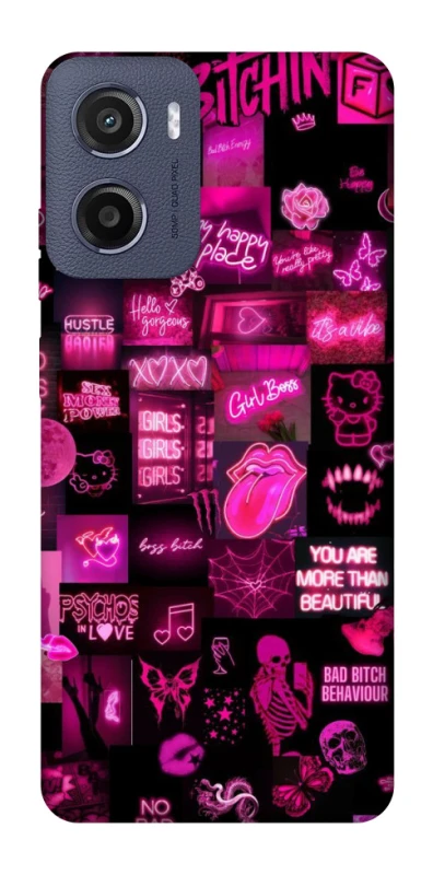 Чохол на Motorola Moto E15 Hot collage ver.8 фото 1 з 1