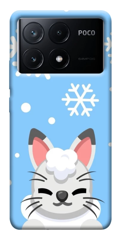 Чохол на Xiaomi Poco X6 Adopt Me Snow Kitty Smile фото 1 з 1