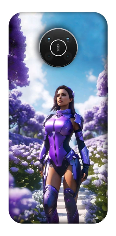 Чохол на Nokia X10 / X20 Cyber space girl ver.4 фото 1 з 1