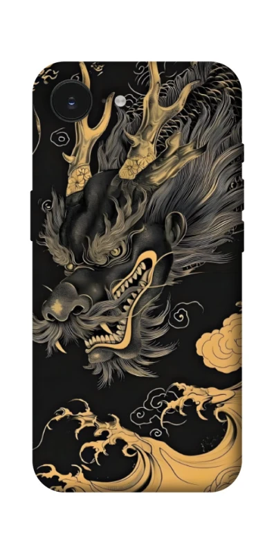 Чохол на Apple iPhone 17e (6.1") gold dragon фото 1 з 1