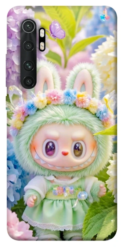 Чохол на Xiaomi Mi Note 10 Lite Labubu & Flowers ver.2 фото 1 з 1
