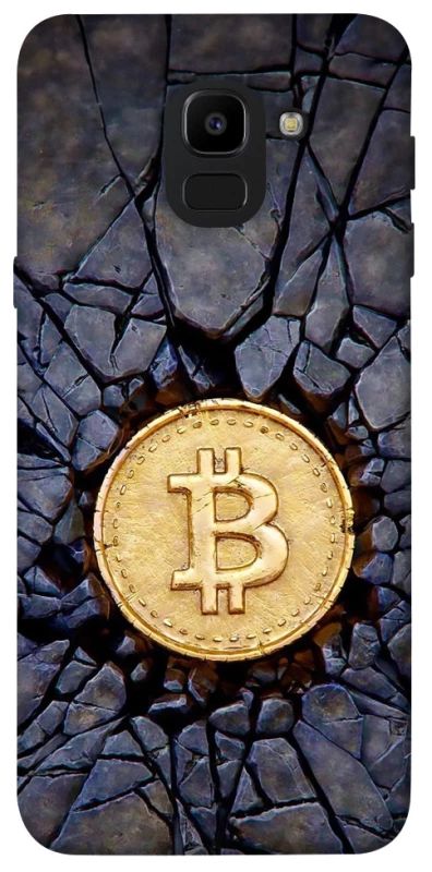 Чохол на Samsung J600F Galaxy J6 (2018) Bitcoin cracks фото 1 з 1