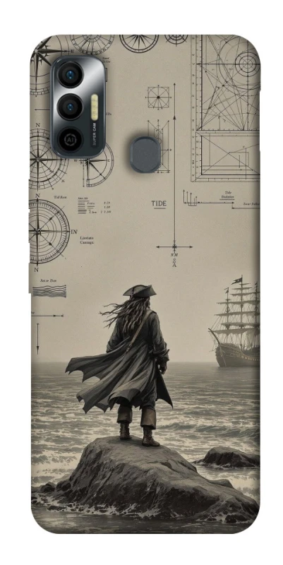 Чехол на TECNO Spark 7 Captain Jack Sparrow фото 1 из 1