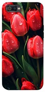 Чохол на Realme C2 Червоні тюльпани фото 1 з 1
