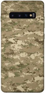 Чехол на Samsung Galaxy S10+ camouflage v4 фото 1 из 1
