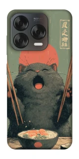Чехол на ZTE Blade V70 Design Hungry Cat фото 1 из 2