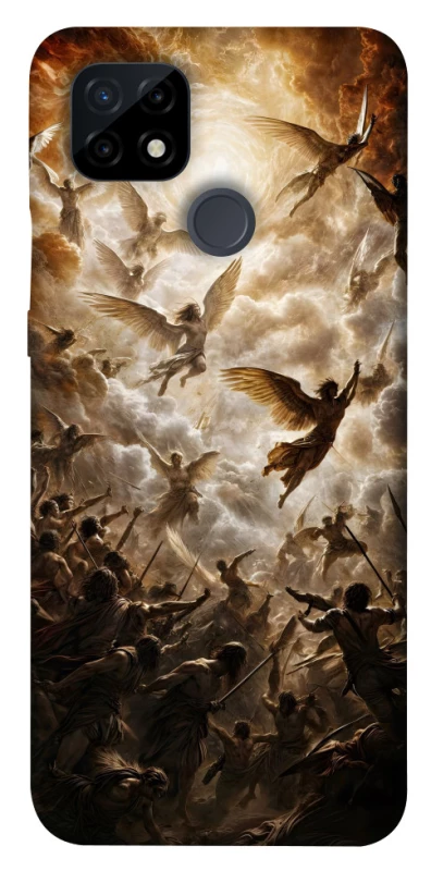 Чехол на Realme C21 angels фото 1 из 1