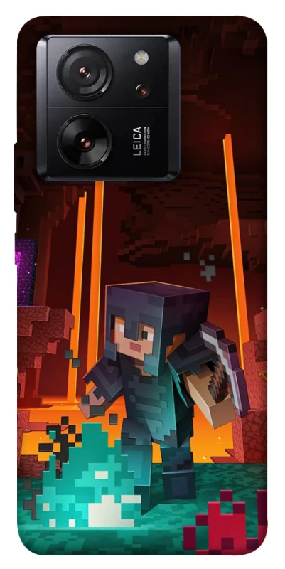 Чохол на Xiaomi 13T Pro Minecraft game adventure фото 1 з 1