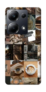 Чохол на Xiaomi Poco M6 Pro 4G Coffee collage ver.3 фото 1 з 1