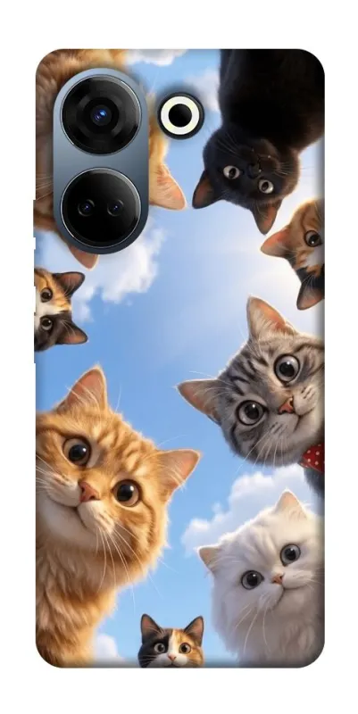 Чехол на TECNO Camon 20 Pro (CK7n) Cats фото 1 из 1