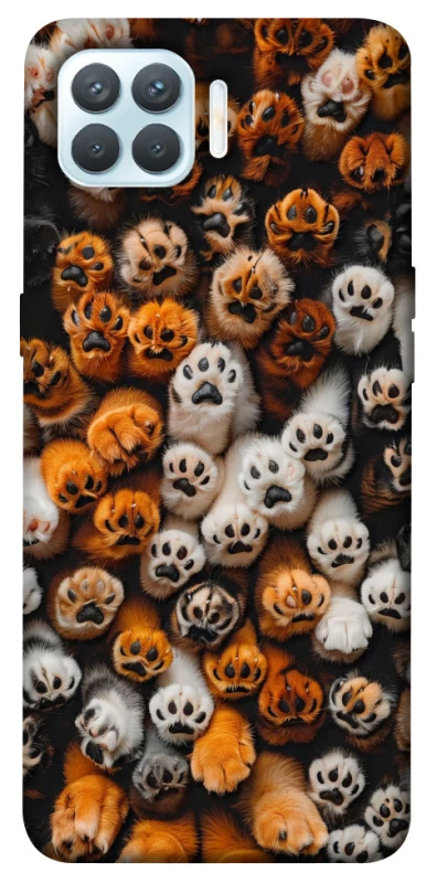 Чохол на Oppo F17 Pro Сat paws фото 1 з 1