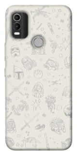 Чохол на Nokia C21 Plus Star Wars background ver.1 фото 1 з 1