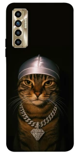 Чехол на TECNO Camon 17P Cat in Bling фото 1 из 1