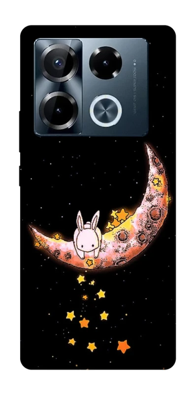 Чехол на Infinix Note 40 Pro 4G Moon rabbit фото 1 из 1