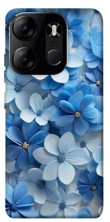 Чехол на Tecno Spark Go 2023 Синие цветы фото 1 из 1