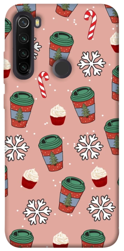 Чохол на Xiaomi Redmi Note 8T Новорічний v38 фото 1 з 1