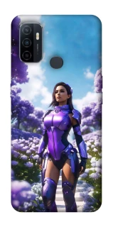 Чехол на Oppo A53 / A32 / A33 Cyber space girl ver.4 фото 1 из 1