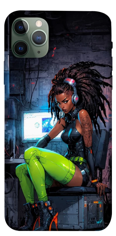Чохол на Apple iPhone 11 Pro Max (6.5") Cyber girl фото 1 з 1