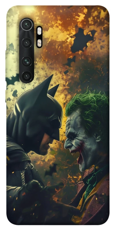 Чехол на Xiaomi Mi Note 10 Lite Batman and the Joker фото 1 из 1