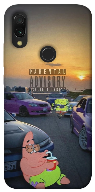 Чохол на Xiaomi Redmi 7 Патрік на перегонах фото 1 з 1