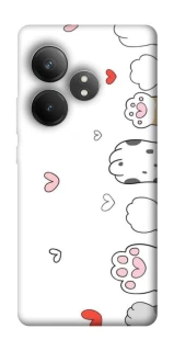Чехол на Realme GT Neo 6 SE Paws фото 1 из 1