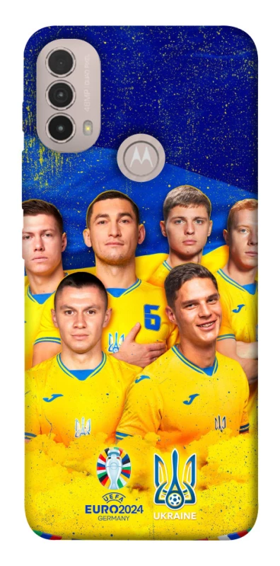 Чехол на Motorola Moto E40 Сбоная Украины v2 фото 1 из 1