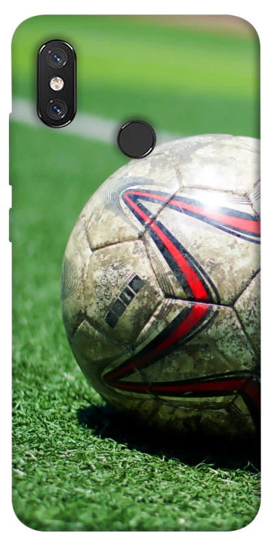 Чехол на Xiaomi Mi 8 Мяч на газоне фото 1 из 1