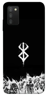 Чехол на Samsung Galaxy A03s Berserk skeletons фото 1 из 1