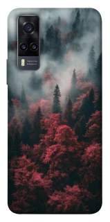 Чехол на Vivo Y31 Red Wood фото 1 из 1