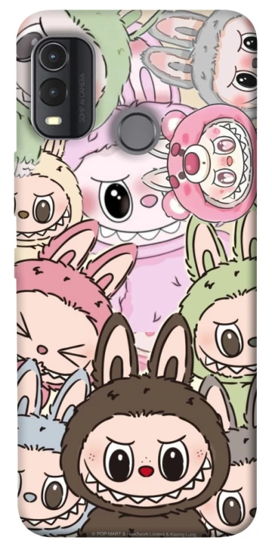 Чехол на Nokia G11 Plus All Labubu 3 фото 1 из 1