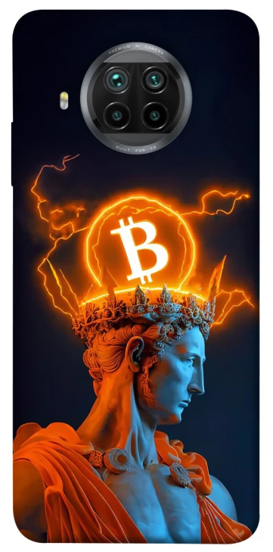Чехол на Xiaomi Mi 10T Lite / Redmi Note 9 Pro 5G Bitcoin God фото 1 из 1