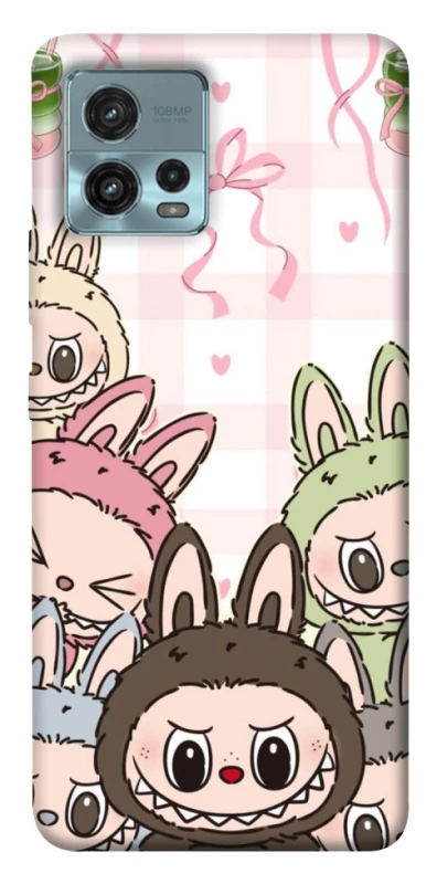 Чохол на Motorola Moto G72 All Labubu 2 фото 1 з 1