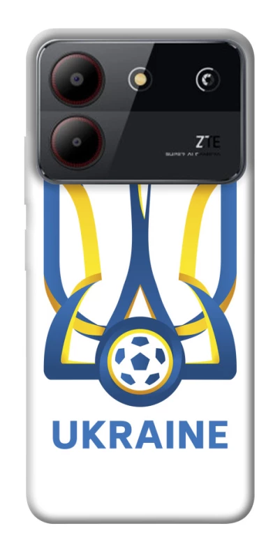 Чохол на ZTE Blade A54 4G Футбольний Герб v2 фото 1 з 1
