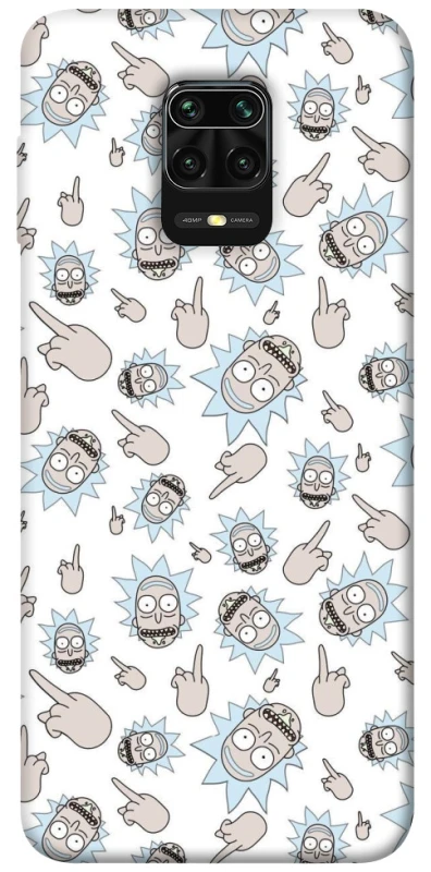 Чохол на Xiaomi Redmi Note 9s / Note 9 Pro / Note 9 Pro Max Rick and Morty style фото 1 з 1