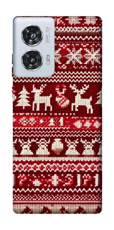 Чохол на Motorola Edge 50 Fusion Christmas jumper ver.2 фото 1 з 1