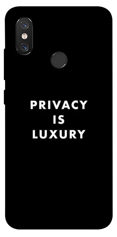 Чохол на Xiaomi Mi 8 Privacy is luxury фото 1 з 1