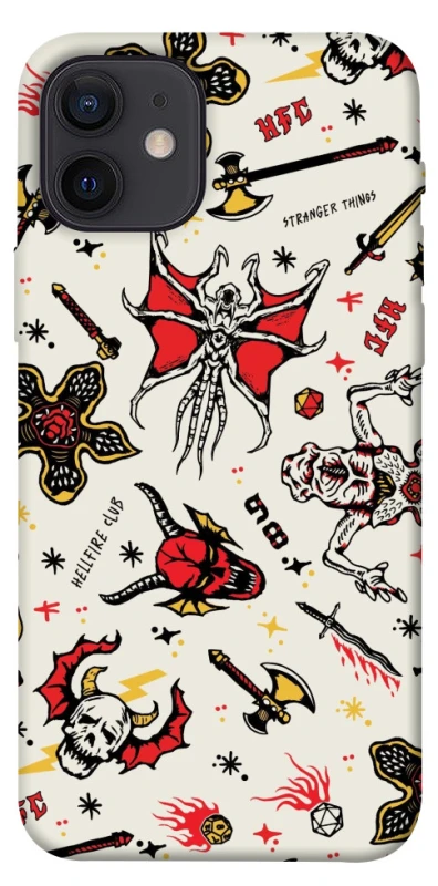 Чохол на Apple iPhone 12 (6.1") Stranger Things ver.2 фото 1 з 1
