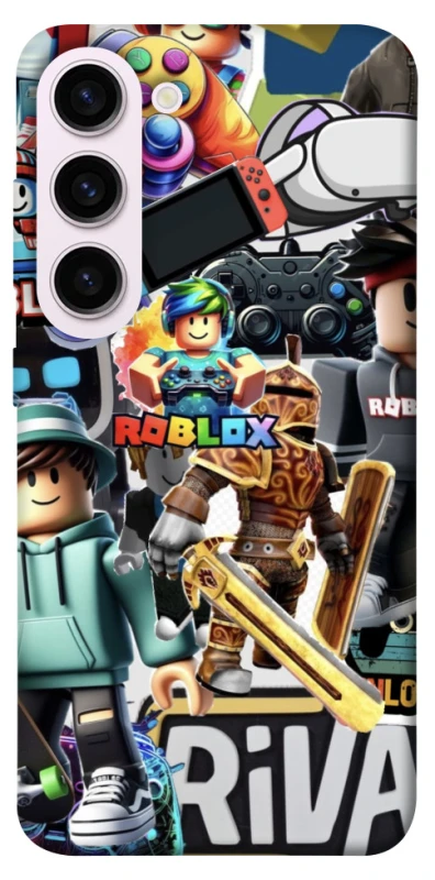 Чохол на Samsung Galaxy S23+ Roblox collage ver.1 фото 1 з 1